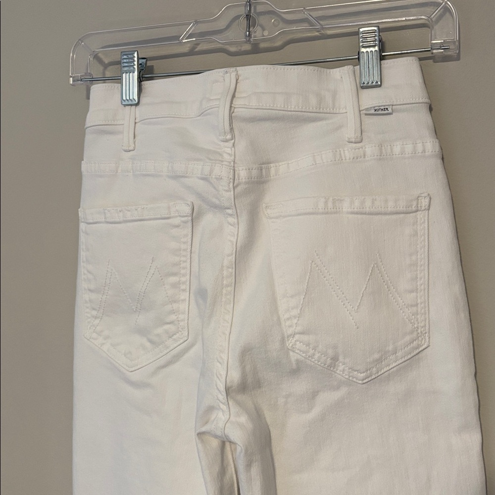MOTHER the hustler ankle fray in fairest of them all size 26 - Picture 4 of 7